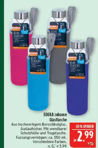 Marktkauf Edeka zuhause glasflasche Angebot
