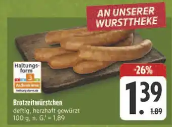 Edeka Brotzeitwürstchen Angebot
