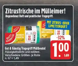 Edeka Gut & günstig tragegriff müllbeutel Angebot