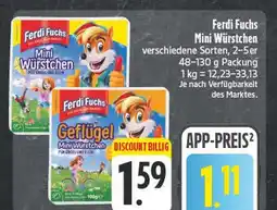 Edeka Ferdi fuchs mini würstchen Angebot