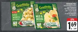 Edeka Grünländer käse würfel mild & nussig Angebot