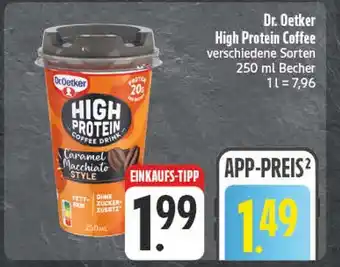 Edeka Dr. oetker high protein coffee Angebot