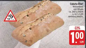 Edeka Ciabatta olive Angebot