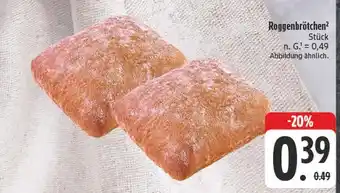 Edeka Roggenbrötchen Angebot