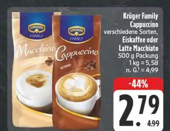 Edeka Krüger family cappuccino Angebot