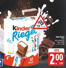 Edeka Kinder riegel Angebot