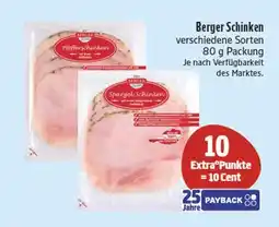 Edeka Berger schinken Angebot