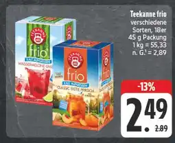 Edeka Teekanne frio Angebot