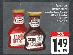 Edeka Schwartau dessert sauce erdbeere Angebot