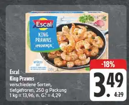 Edeka Escal king prawns Angebot