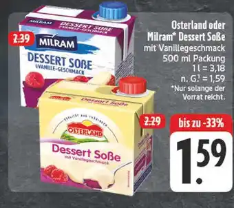 Edeka Milram dessert soße Angebot