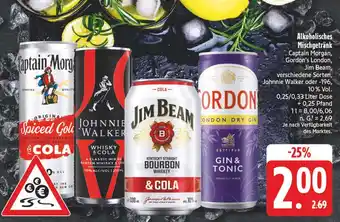 Edeka Captain morgan spiced gold & cola Angebot