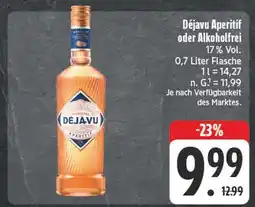 Edeka Déjavu aperitif oder alkoholfrei Angebot