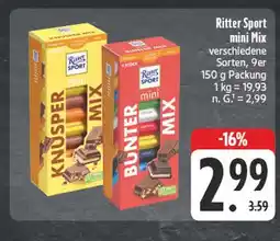 Edeka Ritter sport knusper mix Angebot