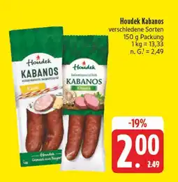 Edeka Houdek kabanos käse Angebot