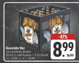 Edeka Hasseröder bier Angebot
