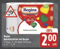 Edeka Regina haushaltstücher mit herzen Angebot