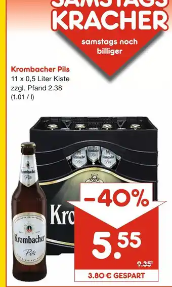 Netto Marken-Discount Krombacher pils Angebot