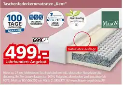 Segmüller Maison taschenfederkernmatratze kent Angebot