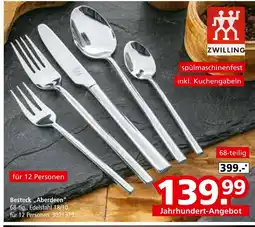 Segmüller Zwilling besteck 'aberdeen' Angebot