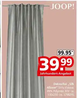 Segmüller Joop! dekoschal „silk allover“ Angebot