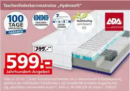 Segmüller Ada premium taschenfederkernmatratze hydosoft Angebot