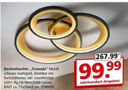 Segmüller Deckenleuchte „granada“ Angebot