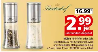 Segmüller Fürstenhof mühle Angebot