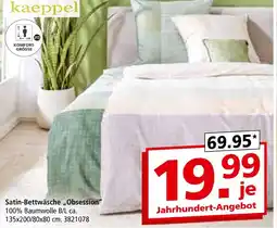 Segmüller Kaeppel satin-bettwäsche 'obsession' Angebot