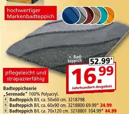 Segmüller Badteppich b/l ca. 50x60 cm Angebot