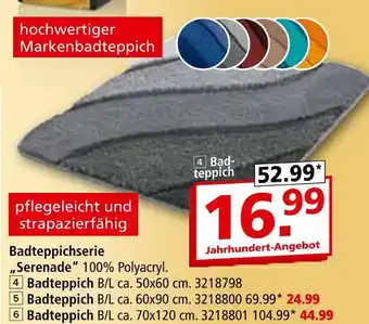 Segmüller Badteppich b/l ca. 50x60 cm Angebot