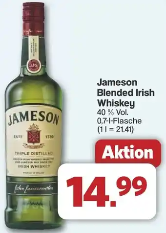 Famila Nord West Jameson Blended Irish Whiskey Angebot
