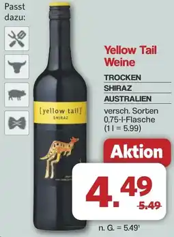 Famila Nord West Yellow Tail Weine Angebot