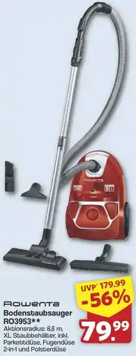 Famila Nord West Rowenta Bodenstaubsauger RO3953 Angebot