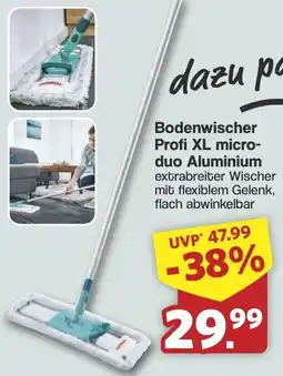 Famila Nord West LEIFHEIT Bodenwischer Profi XL microduo Aluminium Angebot