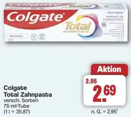 Famila Nord West Colgate Total Zahnpasta Angebot