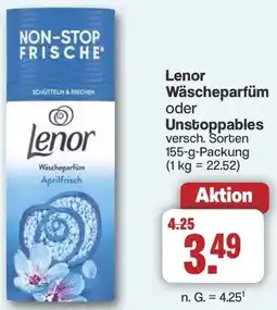 Famila Nord West Lenor Wäscheparfüm oder Unstoppables Angebot
