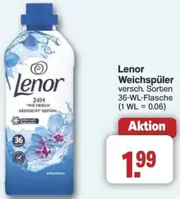 Famila Nord West Lenor Weichspüler Angebot