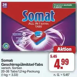 Famila Nord West Somat Geschirrspülmittel-Tabs Angebot