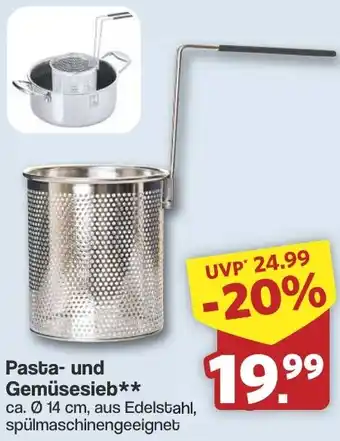 Famila Nord West Pasta- und Gemüsesieb Angebot
