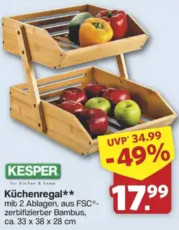 Famila Nord West KESPER Küchenregal Angebot