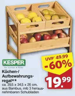 Famila Nord West KESPER Küchen-/ Aufbewahrungsregal Angebot