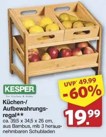 Famila Nord West KESPER Küchen-/ Aufbewahrungsregal Angebot