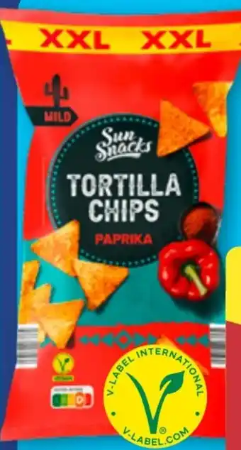 Aldi Nord Sun Snacks Tortilla Chips XXL Angebot