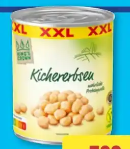 Aldi Nord King's Crown Kichererbsen XXL Angebot