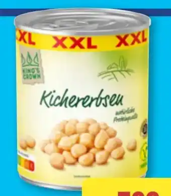 Aldi Nord King's Crown Kichererbsen XXL Angebot