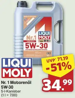 Famila Nord West LIQUI MOLY Nr. 1 Motorenöl 5W-30 Angebot