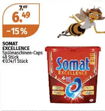 Müller Somat Excellence Spülmaschinen Caps Angebot