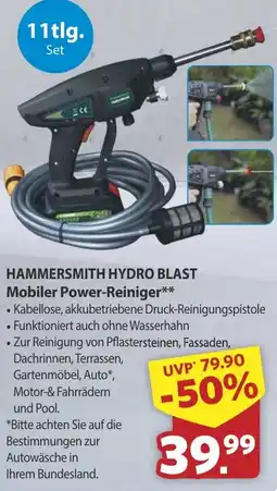 Famila Nord West HAMMERSMITH HYDRO BLAST Mobiler Power-Reiniger Angebot
