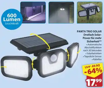 Famila Nord West PANTA TRIO SOLAR Dreifach Solar Power für mehr Sicherheit Angebot